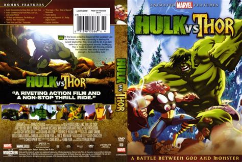 Hulk vs Thor - Movie DVD Scanned Covers - Hulk vs Thor Jmann770 :: DVD Covers