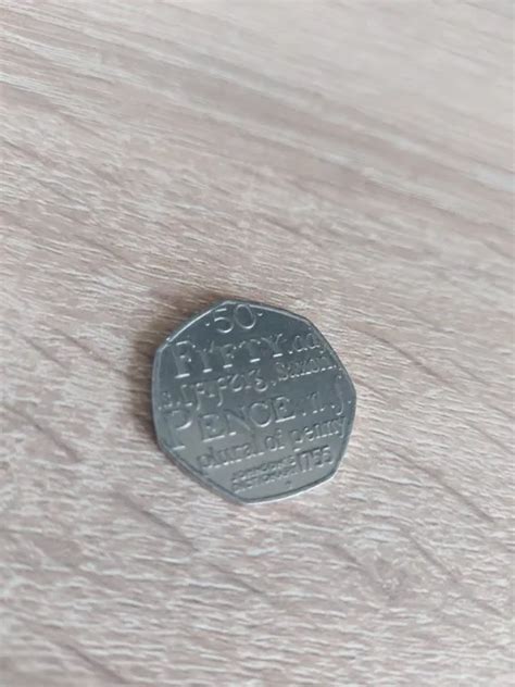 50 PENCE COIN Samuel Johnson's Dictionary 50p 2005 £1.00 - PicClick UK