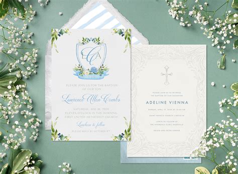 Tips for Writing a Baptism Invitation, Plus 9 Designs You’ll Love