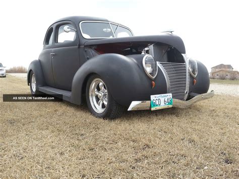 1938 Ford Coupe Deluxe Hot Rod. All Custom, Steel Body