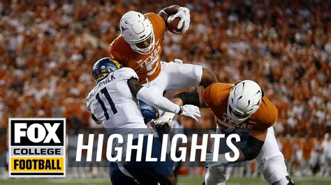 Texas vs. West Virginia | Highlights | CFB ON FOX