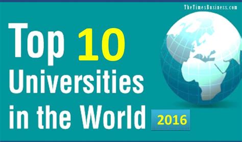 The 10 Best Universities In The World 2020 Top To Fin - vrogue.co