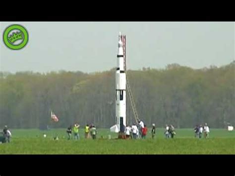 Launching a homemade rocket - YouTube