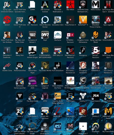 Actually 77 games on my desktop, the worst is to hesitate what game to ...