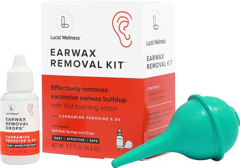 Lucid Wellness Ear Wax Removal Kit - Foaming Formula India | Ubuy