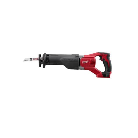 Milwaukee M18 18-Volt Lithium-Ion Cordless SAWZALL Reciprocating Saw (Tool-Only)-2621-20 - The ...