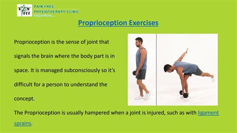 Proprioception Exercises - Pain Free Physiotherapy by Pain Free ...