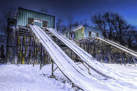 Toboggan Run Photograph by John Angelo Lattanzio | Fine Art America