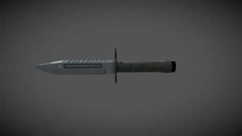 Leon's Knife - 3D model by Bernard_Sokolowski [f26530d] - Sketchfab