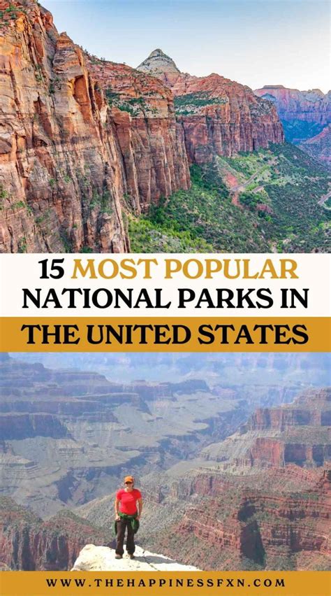 Top 15 Most Visited National Parks in the USA, 2023 Update - The ...