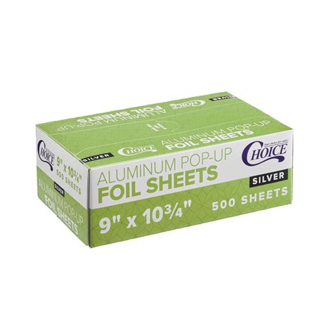 9"x10.75" Aluminum Foil Sheets - Eatery Outlet