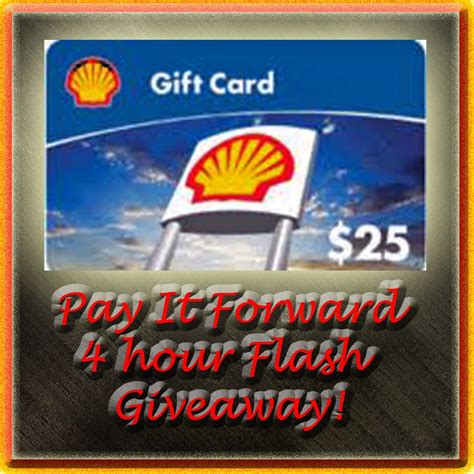 $25 Shell Gas Card Flash Giveaway ends @ 9pm PST - Powered By Mom