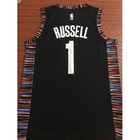 D'Angelo Russell 2018-19 Brooklyn Nets City Edition Jersey