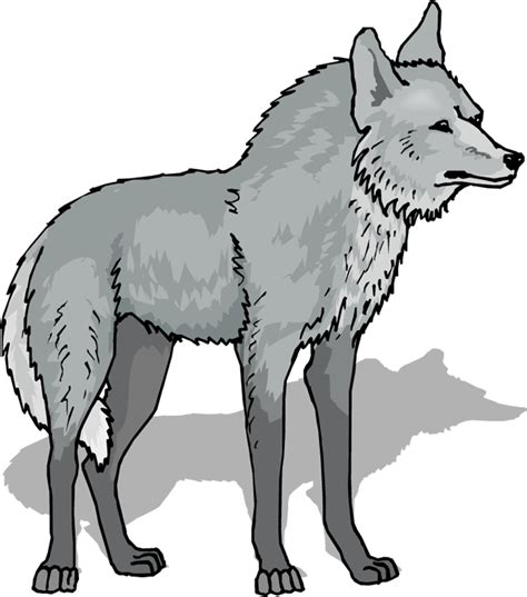 Wolf clipart 4 – Clipartix