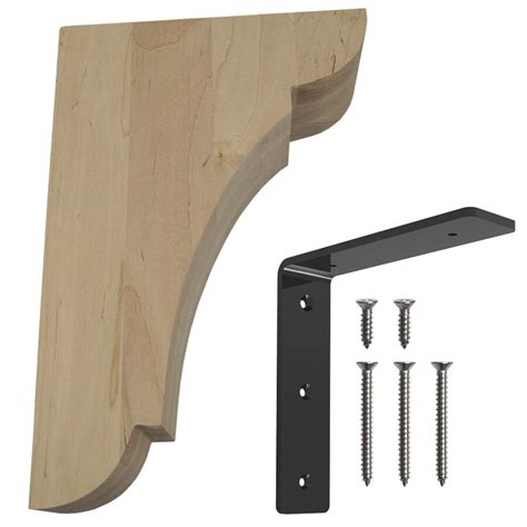 Federal Brace 3-in x 8-in Brown Countertop Support Bracket at Lowes.com