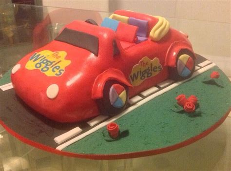 Wiggles Big Red Car Cake | Wiggles cake, Cars birthday, Cars birthday cake