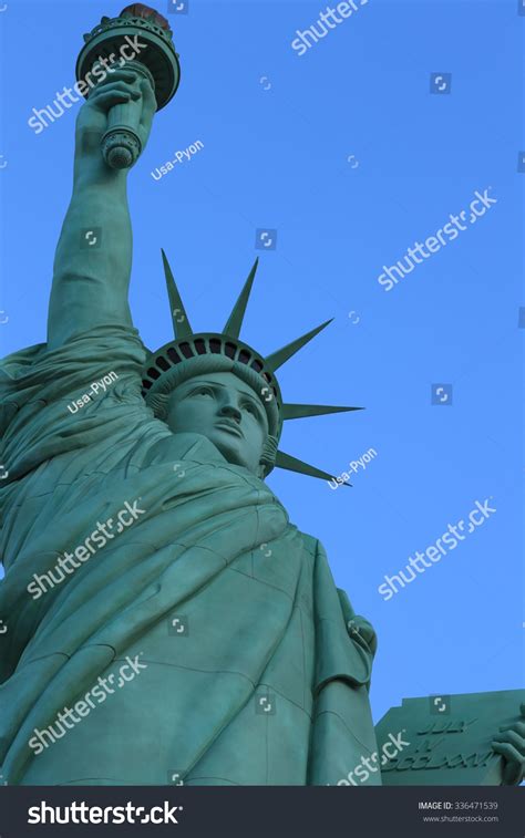 Statue Liberty Colossal Copper Statue Designed Stock Photo 336471539 ...