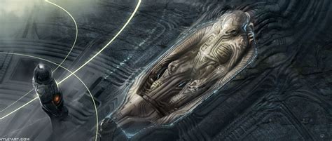 Prometheus Engineer Concept Art