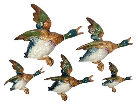 Beswick Pottery Flying Ducks Clipart