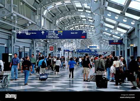 O'Hare airport Chicago Illinois Stock Photo - Alamy