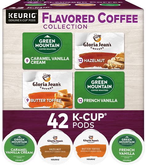 Keurig Green Mountain Coffee Flavored Coffee Collection K-Cup Pods (42-Pack) 5000196241 - Best Buy