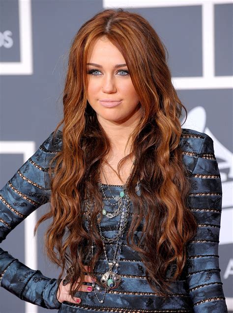 42 Best Photos Miley Cyrus Auburn Hair : Auburn Hair Color Miley Cyrus ...