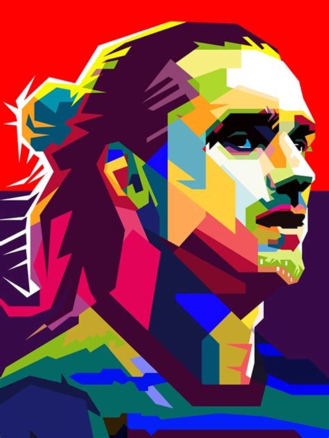 Antoine Griezmann Art WPAP posters & prints by Artkreator - Printler