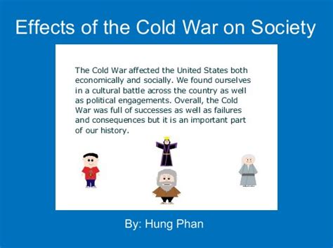 "Effects of the Cold War on Society" - Free Books & Children's Stories Online | StoryJumper
