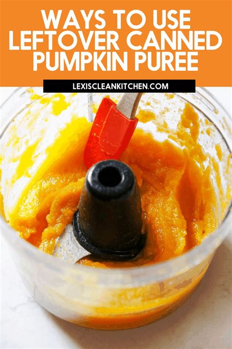 Ways To Use Leftover Canned Pumpkin Puree | Pumpkin puree, Canned ...