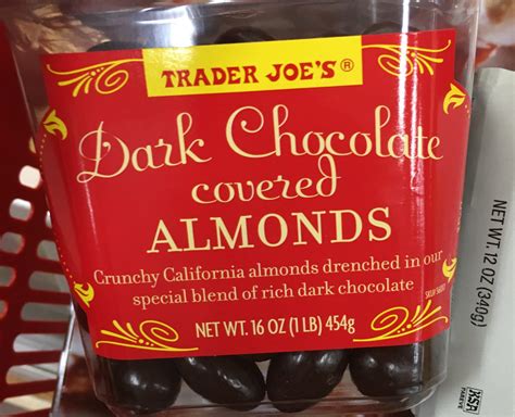 Trader Joe's Dark Chocolate Almonds - Trader Joe's Reviews