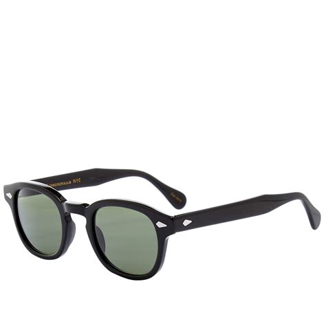 Moscot Lemtosh Sunglasses Black & G15 | END.