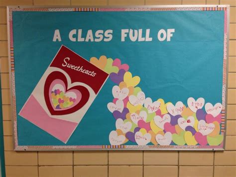 "A Class Full of Sweethearts" -Valentine's Day Bulletin Board ...