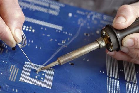 How To Solder Wires Onto A Circuit Board » Wiring Draw And Schematic