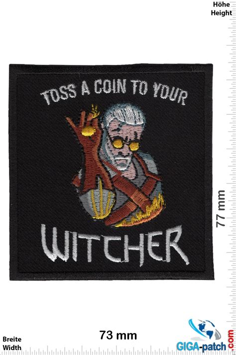 Witcher -Patch - Iron On - Patch Keychains Stickers - giga-patch.com ...