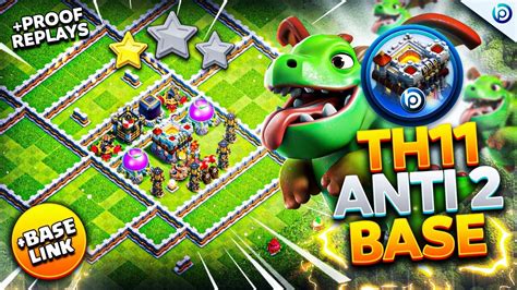 Best TH11 Trophy Base (Anti 2 Star) of 2024 with Link – Blueprint CoC