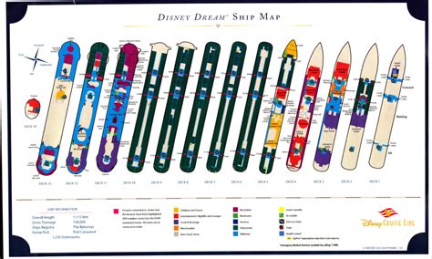 Deck Plans - Disney Dream & Disney Fantasy • The Disney Cruise Line Blog