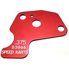 Go Kart Carburetor | Clone BSP Carburetor Parts | Restrictor Plate - Blue .550 by Speed Karts