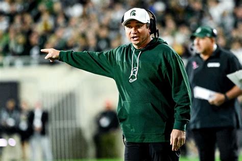 Five quotes from Jonathan Smith following Michigan State football's win ...