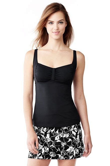 Women's Beach Living Sweetheart Tankini Top from Lands' End | Tankini ...