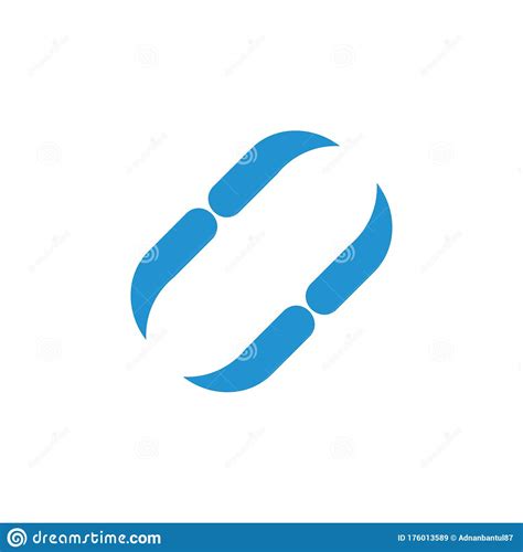 Simple Capsule Shape Curves Geometric Logo Vector Stock Vector - Illustration of clear, logo ...