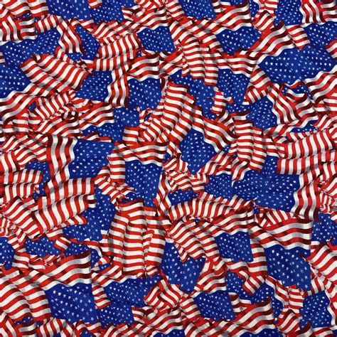 USA Flag Cotton Fabric. American Flag Fabric. 100% Cotton - Etsy