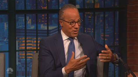 Lester Holt: NBC Has ‘Earned a Lot of Trust,’ ‘Tradition of Excellence’ | Newsbusters