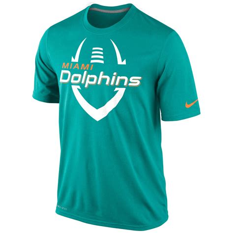 Nike Men'S Short-Sleeve Miami Dolphins T-Shirt in Green for Men (Aqua ...