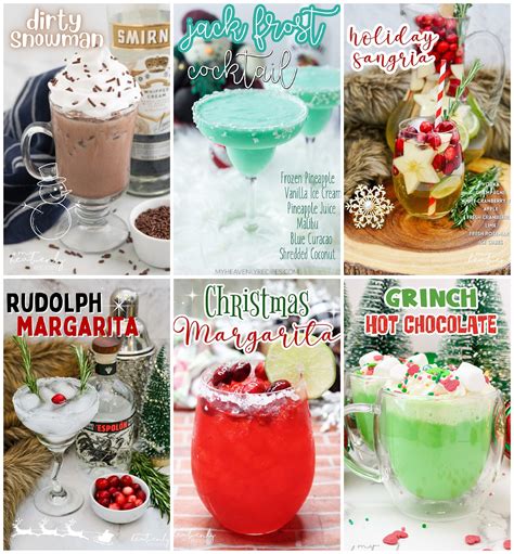 15+ Fun Christmas Drinks to Make - My Heavenly Recipes