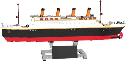 Download Lego Titanic Model Display | Wallpapers.com