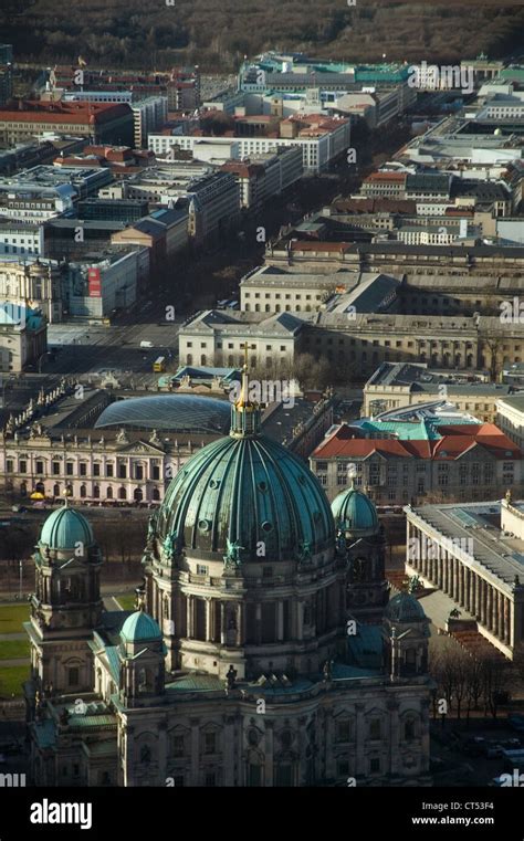 Berlin, View from the TV Tower Stock Photo - Alamy