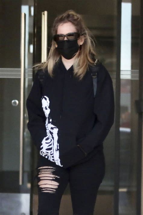 AVRIL LAVIGNE Out and About in Los Angeles 11/01/2023 – HawtCelebs