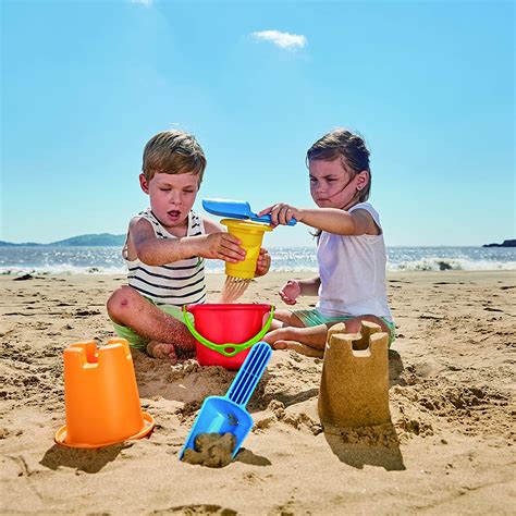 Hape Versatile 5-in-1 Children's Beach Set Sand Toys for Toddlers, Multicolor | eBay