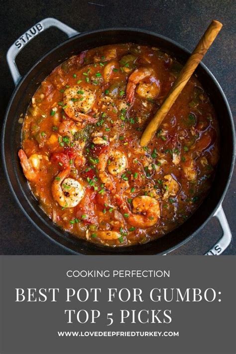 Best Pot for Gumbo: Cast Iron, Cajun Cookware & More | Seafood gumbo ...