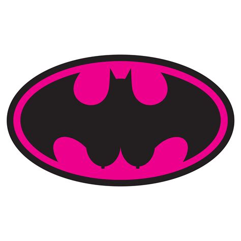 Batman Logo Pink - ClipArt Best